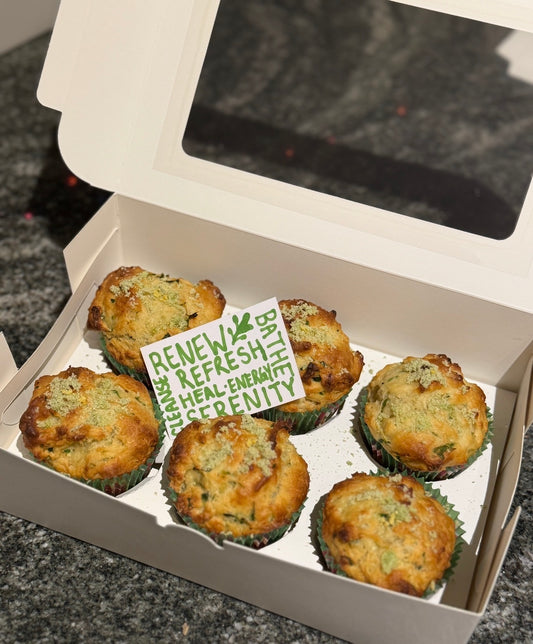 Cucumber Mint Muffins