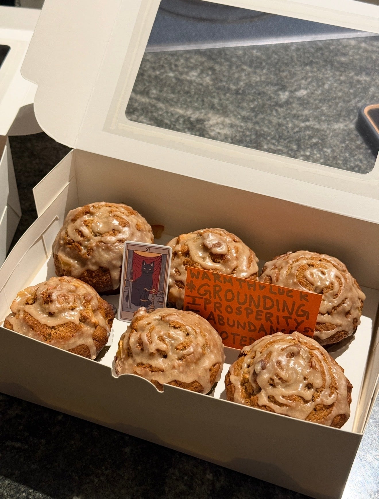 Vanilla Apple Walnut Muffins