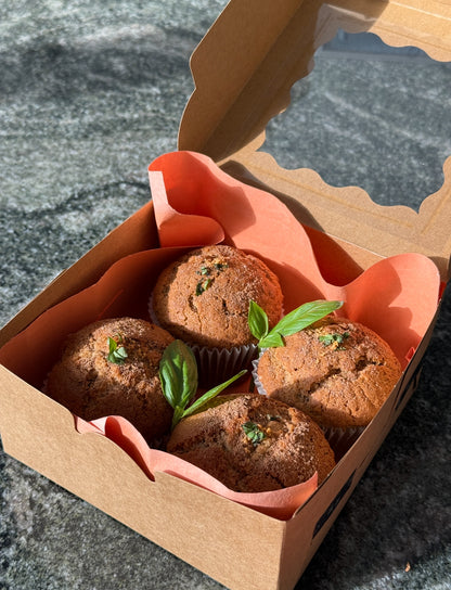 Chai Orange Basil Muffins