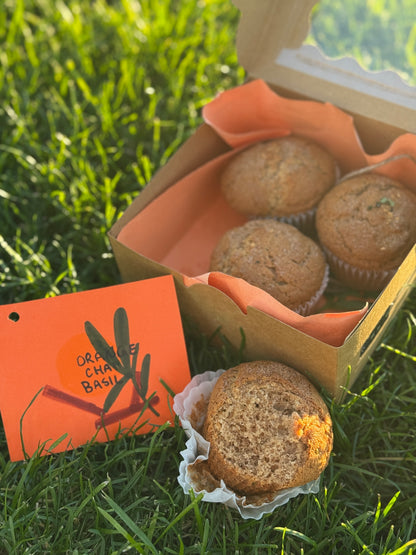 Chai Orange Basil Muffins