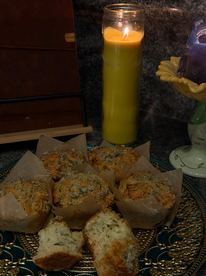 Cucumber Mint Muffins